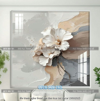 file tranh nghe thuat son dau hoa cuc decor 29092025