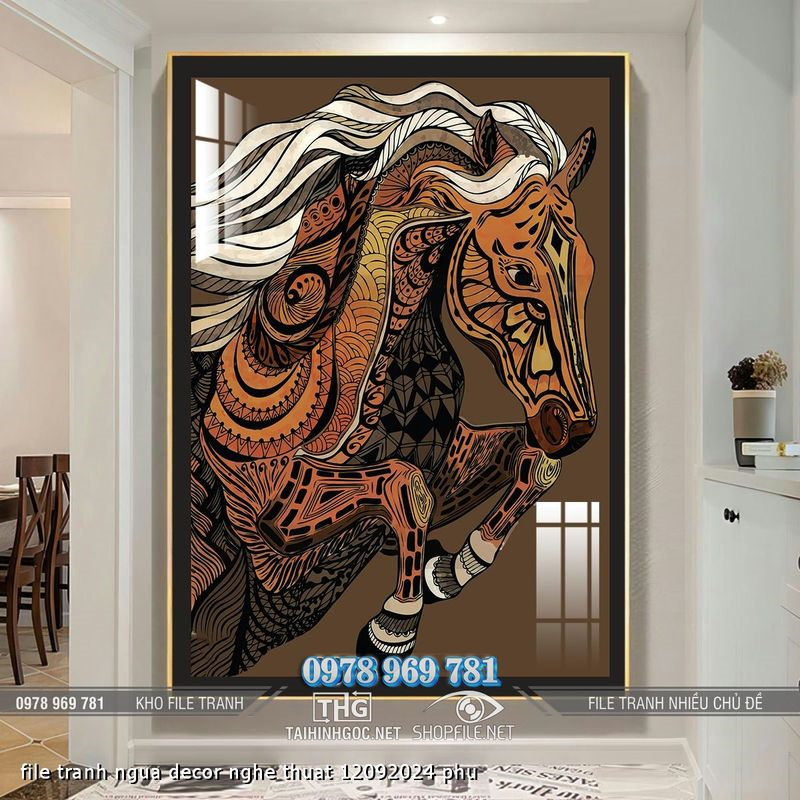 file tranh ngua decor nghe thuat 12092024 phu