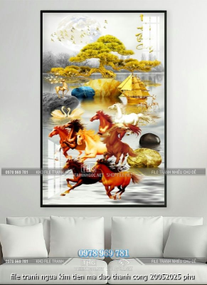 file tranh ngua kim tien ma dao thanh cong 20052025 phu