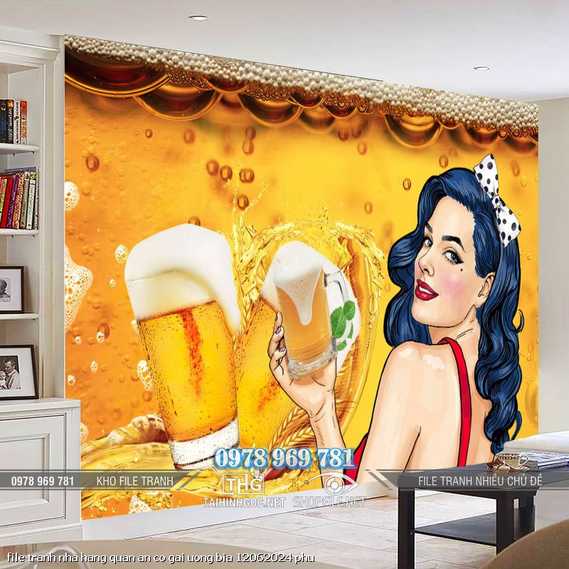 file tranh nha hang quan an co gai uong bia 12062024 phu file tranh nha hang quan an co gai uong bia 12062024 phu