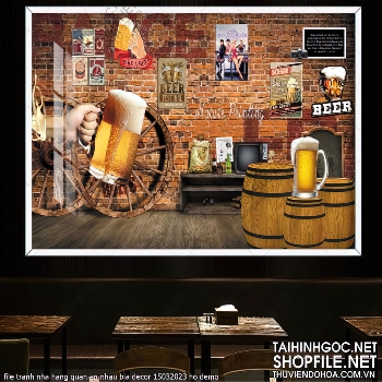 file tranh nha hang quan an nhau bia decor 15032023 ho file tranh nha hang quan an nhau bia decor 15032023 ho