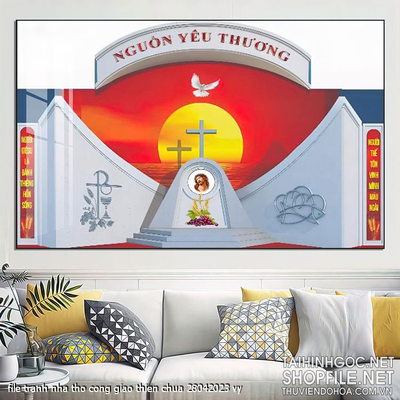 file tranh nha tho cong giao thien chua 28042023 vy