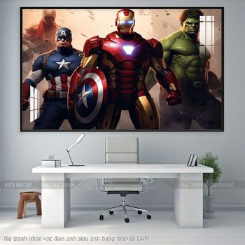 file tranh nhan vat dien anh sieu anh hung marvel 1609