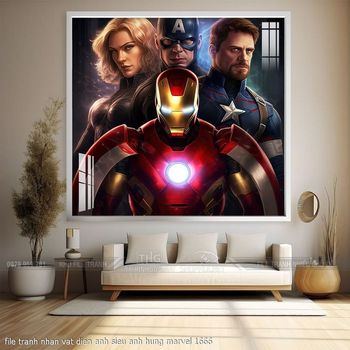 file tranh nhan vat dien anh sieu anh hung marvel 1666