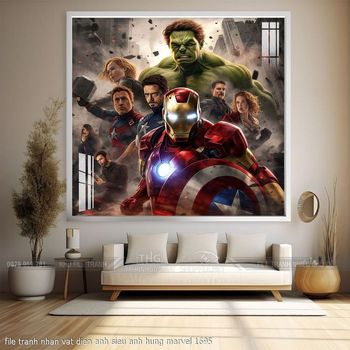file tranh nhan vat dien anh sieu anh hung marvel 1695