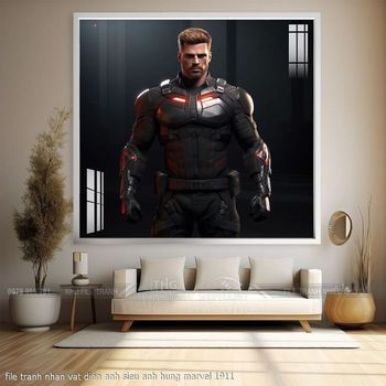 file tranh nhan vat dien anh sieu anh hung marvel 1911