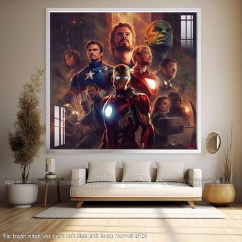 file tranh nhan vat dien anh sieu anh hung marvel 1926