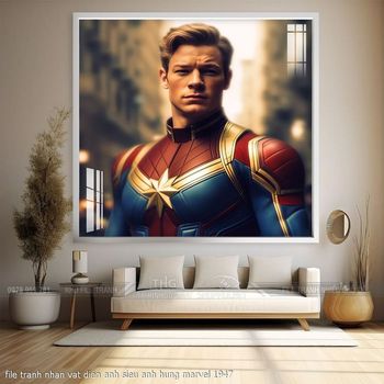 file tranh nhan vat dien anh sieu anh hung marvel 1947