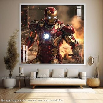 file tranh nhan vat dien anh sieu anh hung marvel 1954