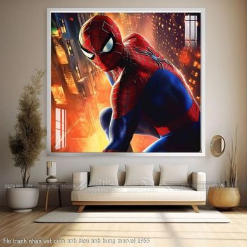 file tranh nhan vat dien anh sieu anh hung marvel 1955