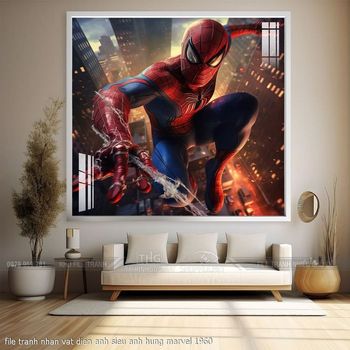 file tranh nhan vat dien anh sieu anh hung marvel 1960