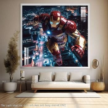 file tranh nhan vat dien anh sieu anh hung marvel 1962