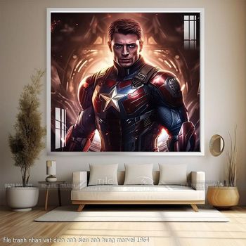 file tranh nhan vat dien anh sieu anh hung marvel 1964