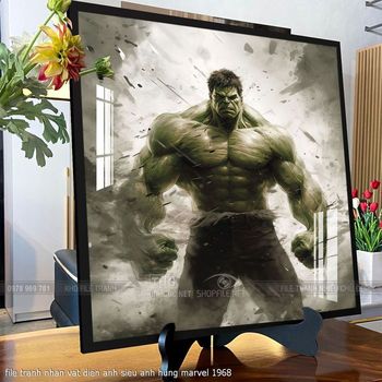 file tranh nhan vat dien anh sieu anh hung marvel 1968
