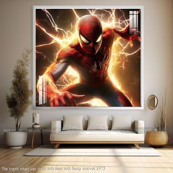 file tranh nhan vat dien anh sieu anh hung marvel 1973