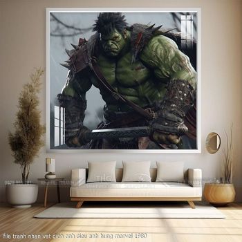file tranh nhan vat dien anh sieu anh hung marvel 1980