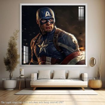 file tranh nhan vat dien anh sieu anh hung marvel 1987