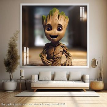 file tranh nhan vat dien anh sieu anh hung marvel 1999