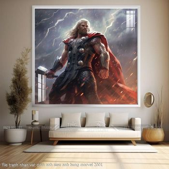 file tranh nhan vat dien anh sieu anh hung marvel 2001