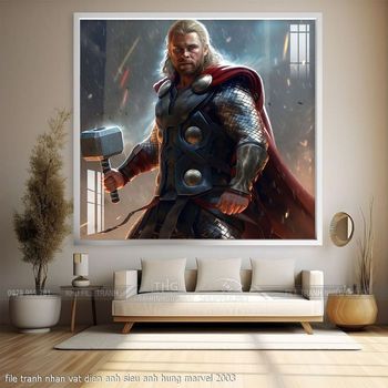 file tranh nhan vat dien anh sieu anh hung marvel 2003
