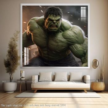 file tranh nhan vat dien anh sieu anh hung marvel 2004