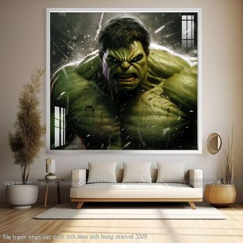 file tranh nhan vat dien anh sieu anh hung marvel 2005