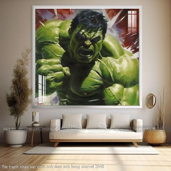 file tranh nhan vat dien anh sieu anh hung marvel 2048