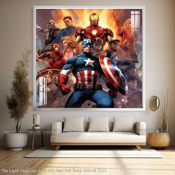 file tranh nhan vat dien anh sieu anh hung marvel 2111