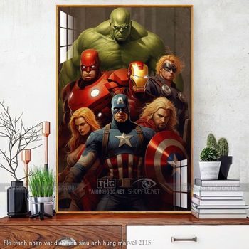 file tranh nhan vat dien anh sieu anh hung marvel 2115