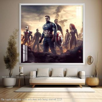 file tranh nhan vat dien anh sieu anh hung marvel 2223