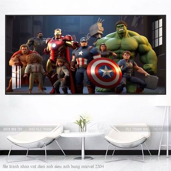 file tranh nhan vat dien anh sieu anh hung marvel 2304