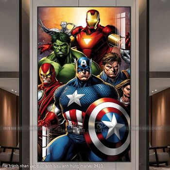 file tranh nhan vat dien anh sieu anh hung marvel 2410