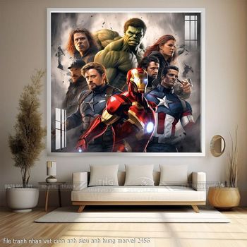 file tranh nhan vat dien anh sieu anh hung marvel 2456