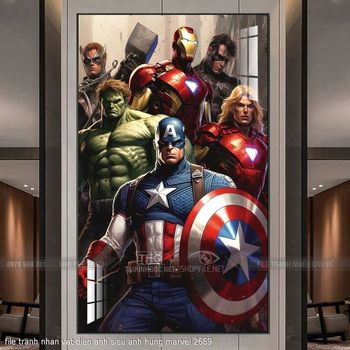file tranh nhan vat dien anh sieu anh hung marvel 2669