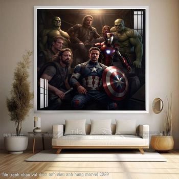 file tranh nhan vat dien anh sieu anh hung marvel 2869