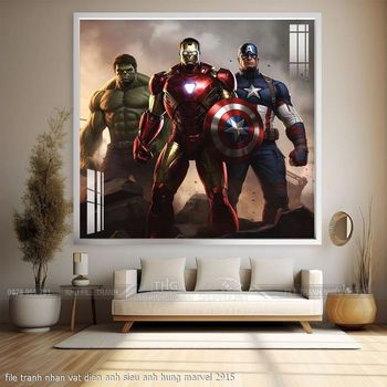 file tranh nhan vat dien anh sieu anh hung marvel 2915