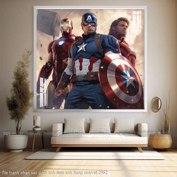 file tranh nhan vat dien anh sieu anh hung marvel 2962