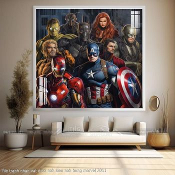 file tranh nhan vat dien anh sieu anh hung marvel 3011