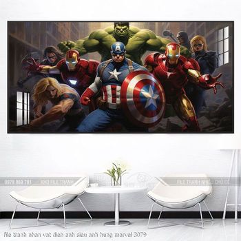 file tranh nhan vat dien anh sieu anh hung marvel 3079