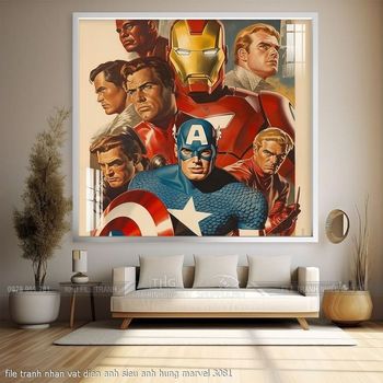 file tranh nhan vat dien anh sieu anh hung marvel 3081