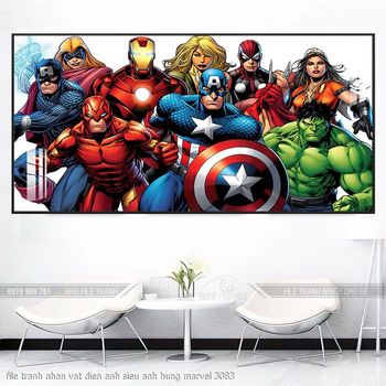 file tranh nhan vat dien anh sieu anh hung marvel 3083