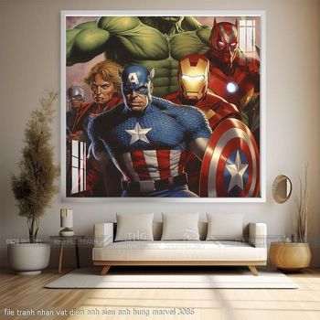 file tranh nhan vat dien anh sieu anh hung marvel 3086