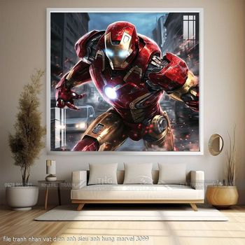 file tranh nhan vat dien anh sieu anh hung marvel 3099