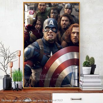 file tranh nhan vat dien anh sieu anh hung marvel 3113