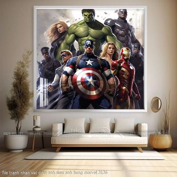 file tranh nhan vat dien anh sieu anh hung marvel 3136