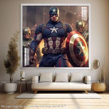 file tranh nhan vat dien anh sieu anh hung marvel 3177