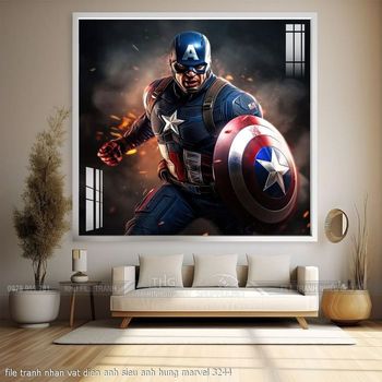 file tranh nhan vat dien anh sieu anh hung marvel 3244