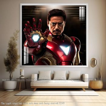 file tranh nhan vat dien anh sieu anh hung marvel 3249