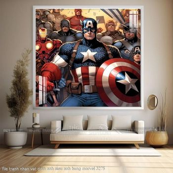 file tranh nhan vat dien anh sieu anh hung marvel 3275