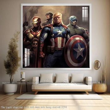 file tranh nhan vat dien anh sieu anh hung marvel 3294